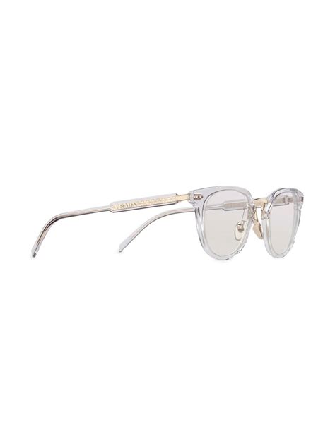 prada sunglasses clear frame